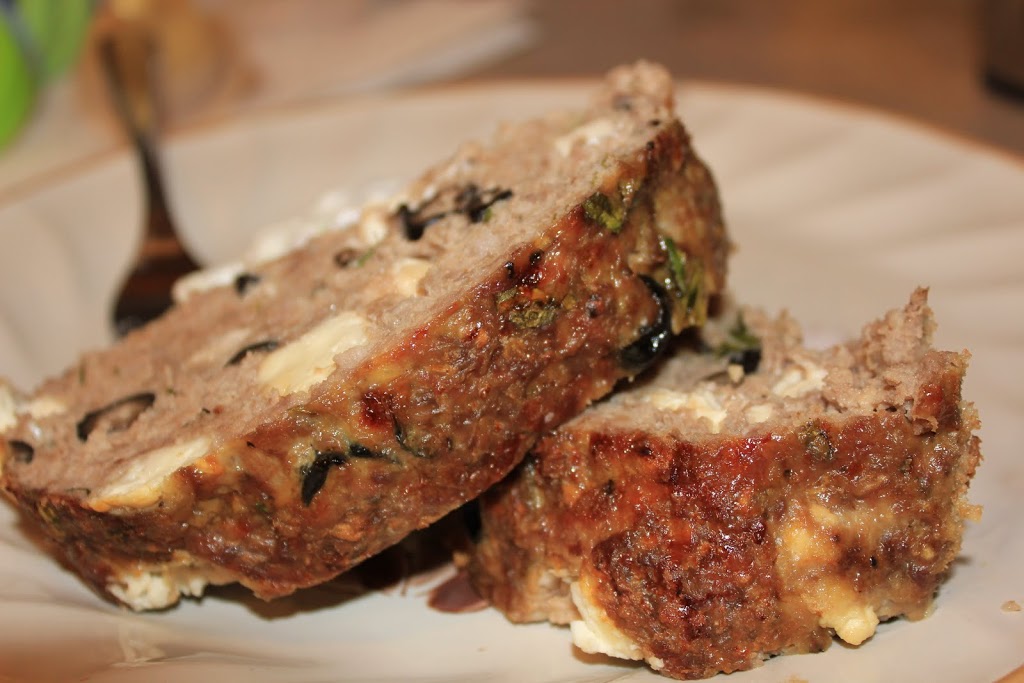 Lamb and Veal Meatloaf w/ Feta